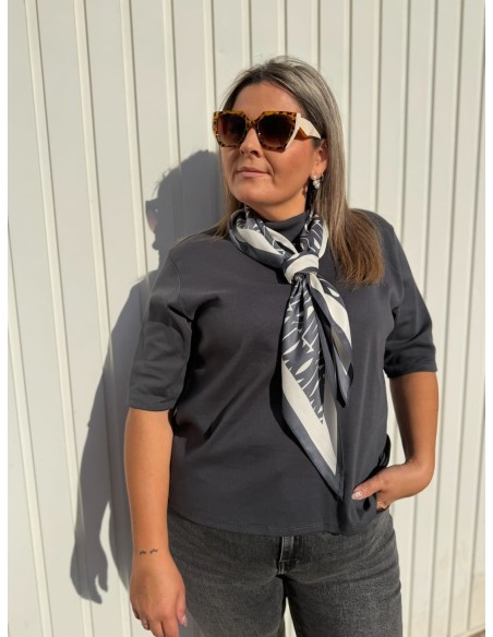 Camiseta Oversize Gris