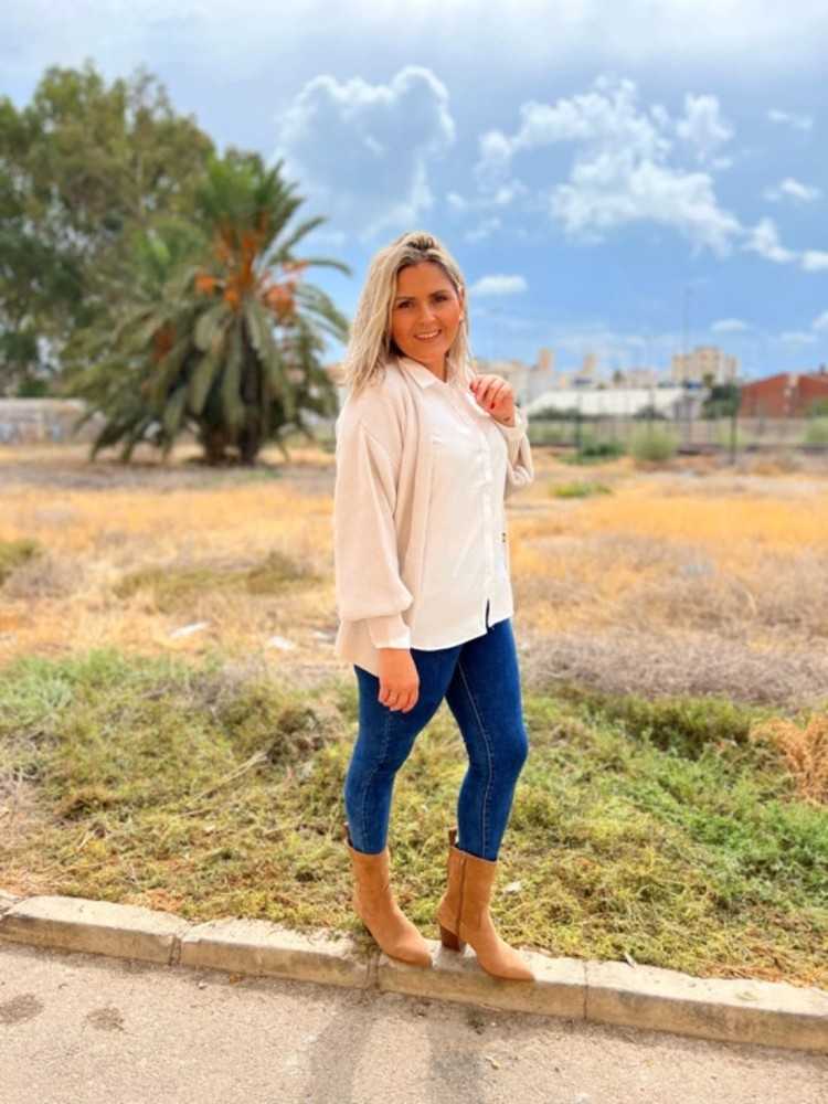 Camisa Boteli Blanca