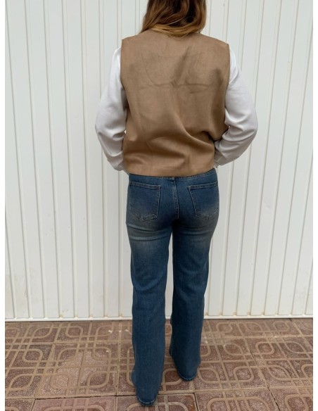 Pantalón Widleg Tachuelas