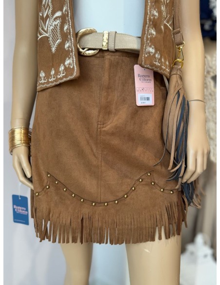 Falda Antelina Flecos