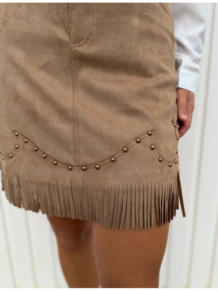 Falda Antelina Flecos