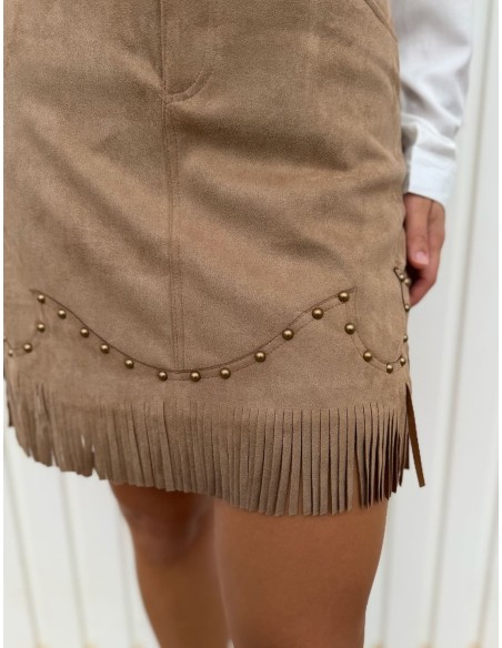 Falda Antelina Flecos