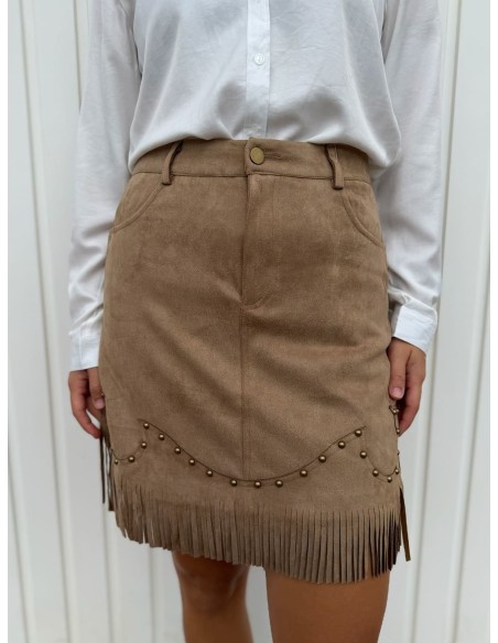 Falda Antelina Flecos