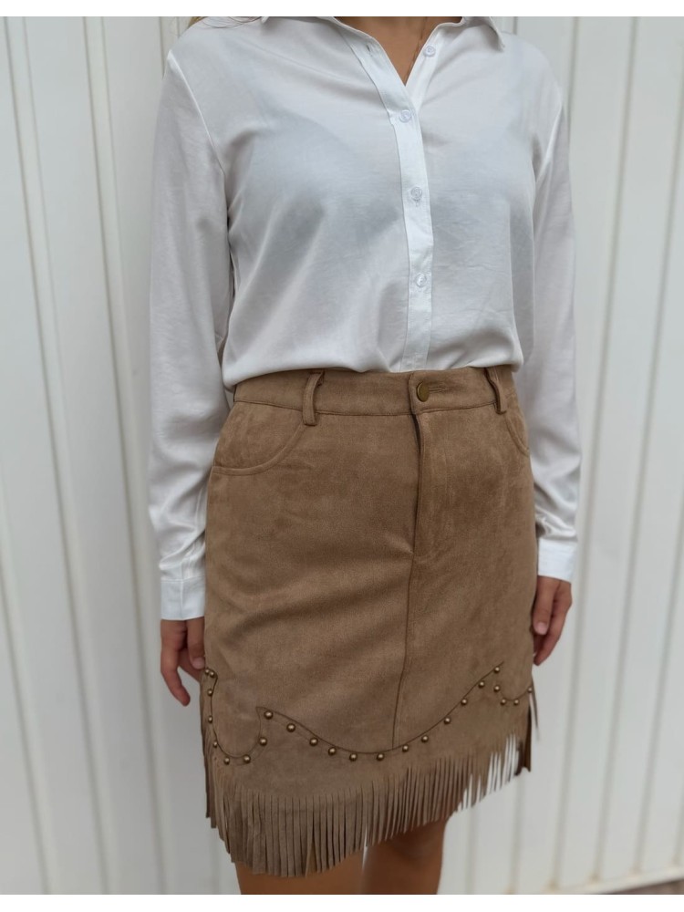 Falda Antelina Flecos