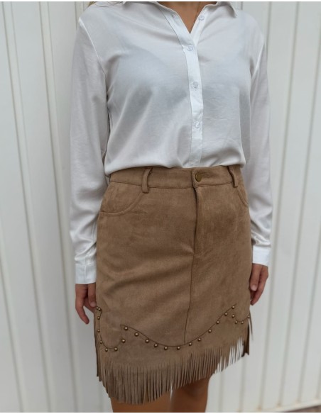 Falda Antelina Flecos