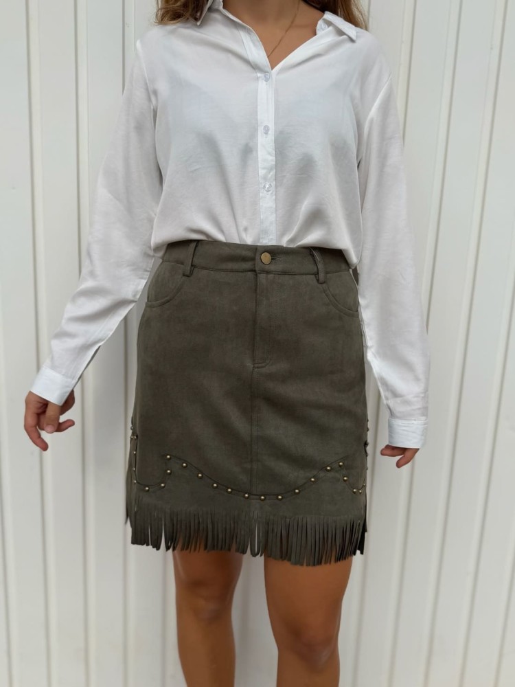 Falda Antelina Flecos