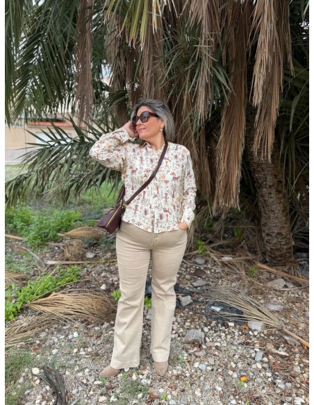 Camisa Estampada Selva