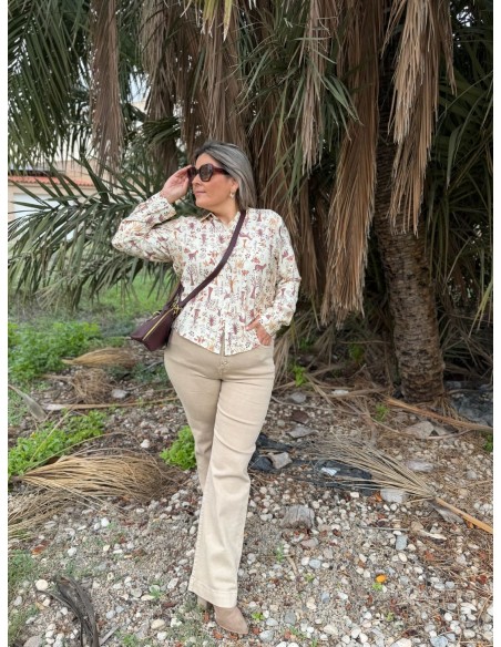 Camisa Estampada Selva