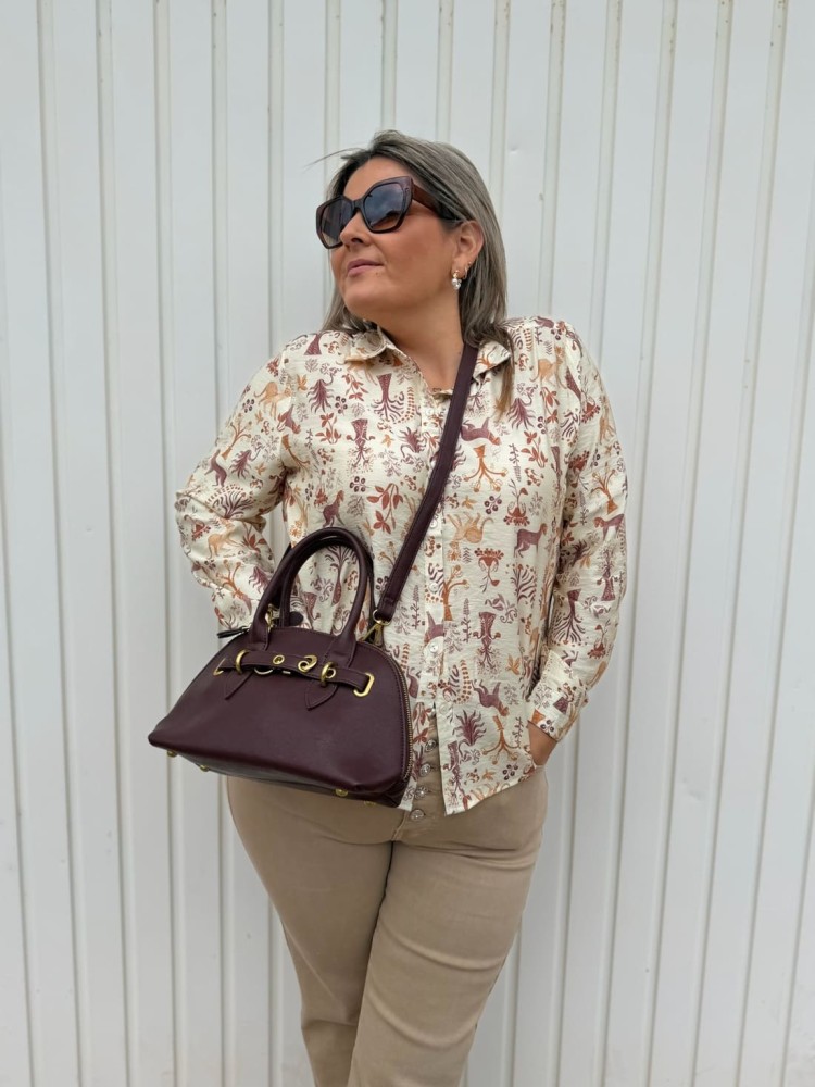 Camisa Estampada Selva