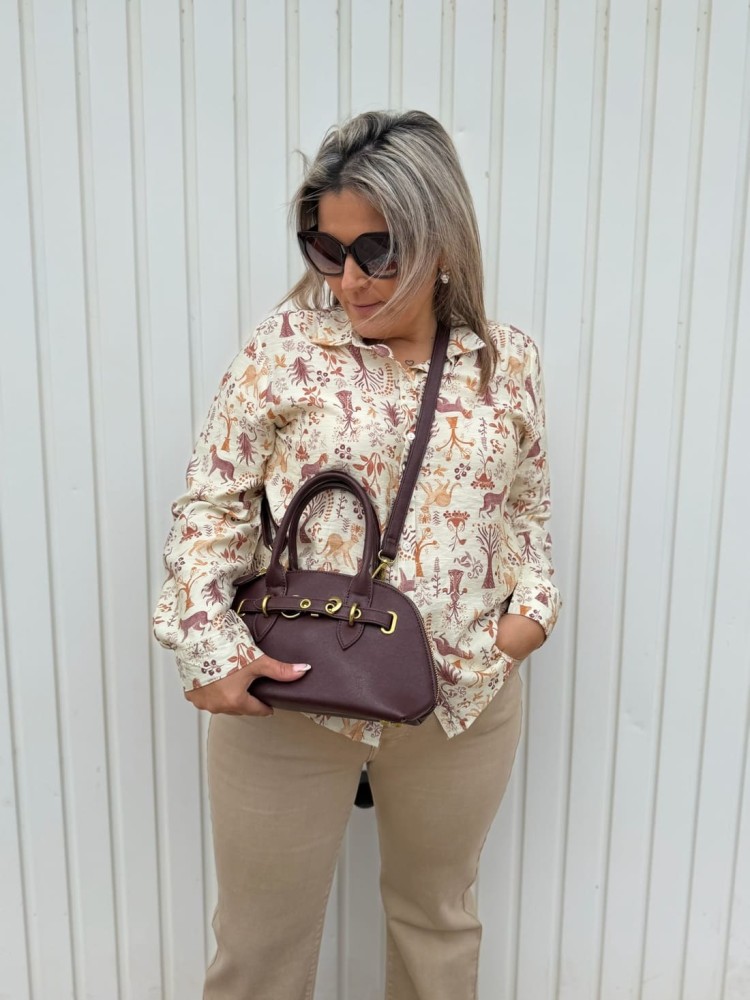 Camisa Estampada Selva