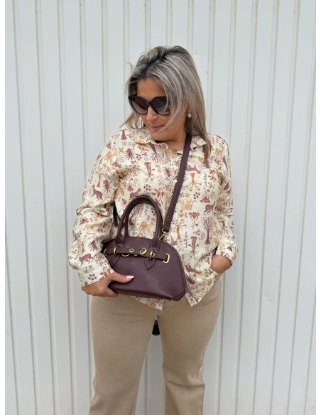 Camisa Estampada Selva