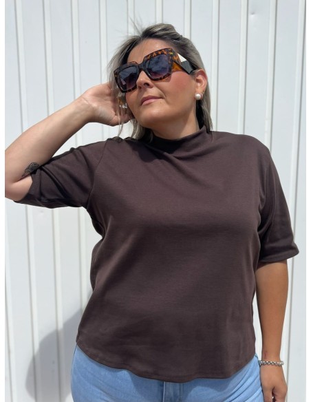 Camiseta Oversize Chocolate