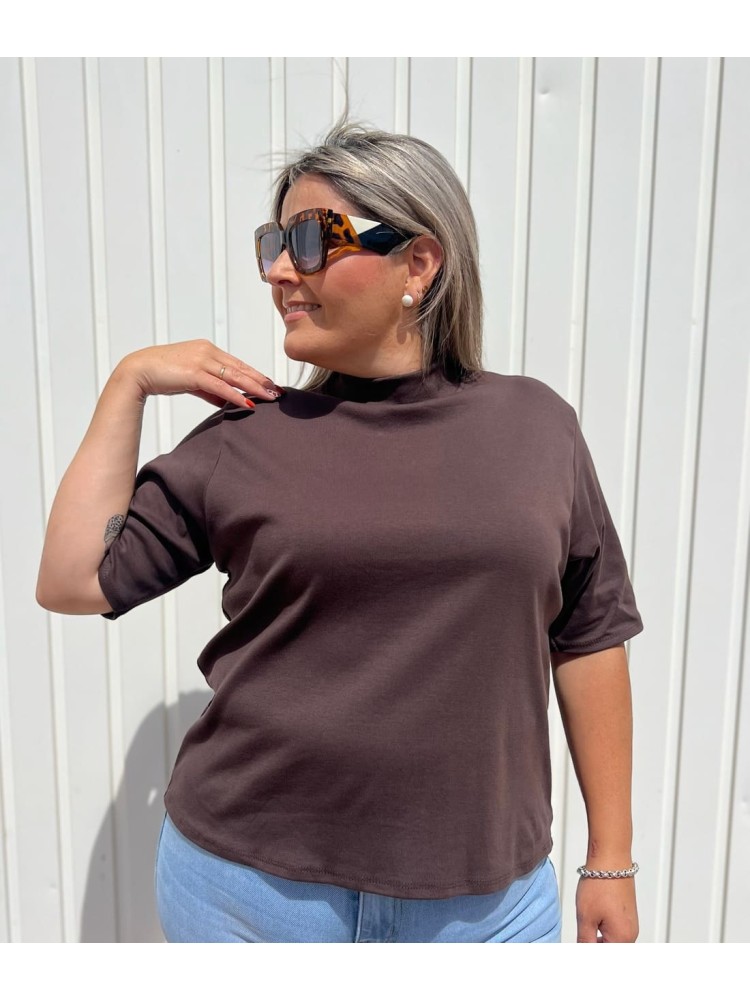 Camiseta Oversize Chocolate