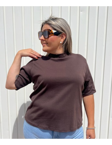 Camiseta Oversize Chocolate
