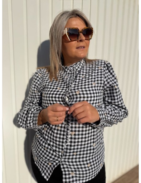 Camisa Vichy Corazones