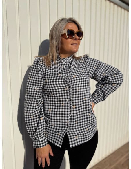 Camisa Vichy Corazones