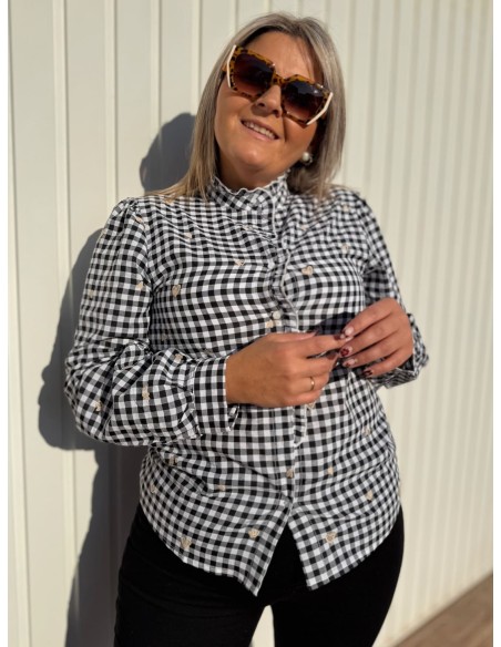 Camisa Vichy Corazones