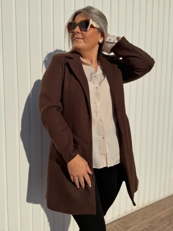 Abrigo Tati Marrón
