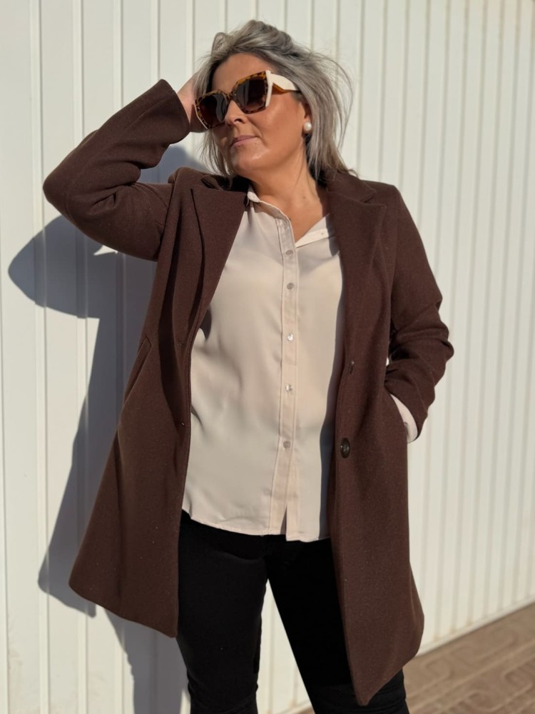 Abrigo Tati Marrón
