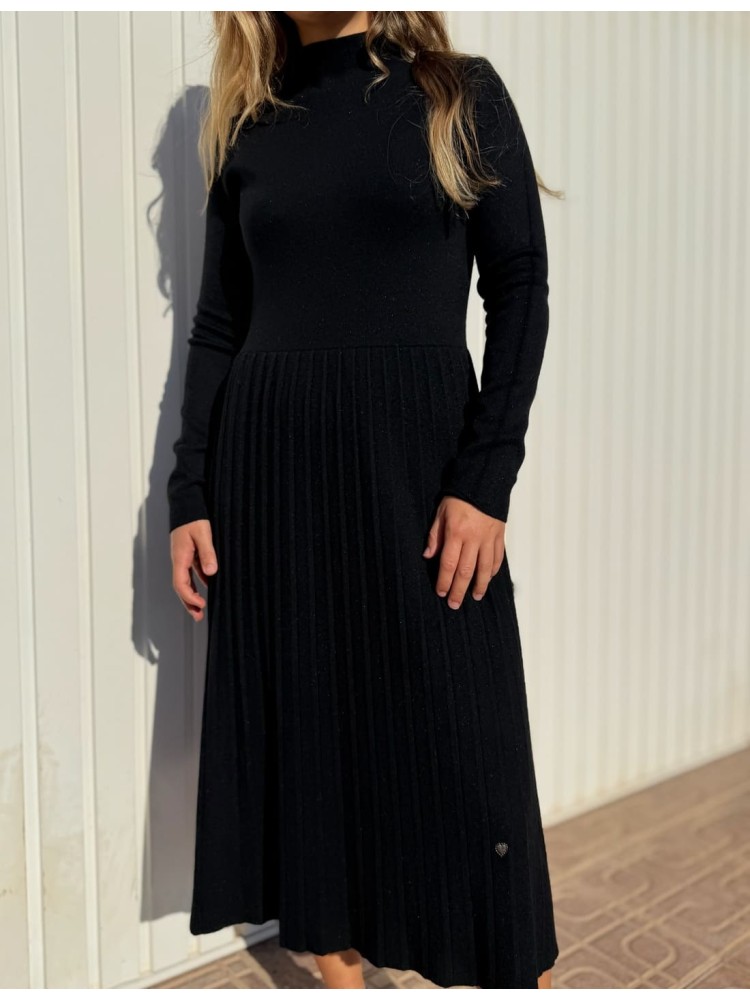 Vestido Punto Pliegues