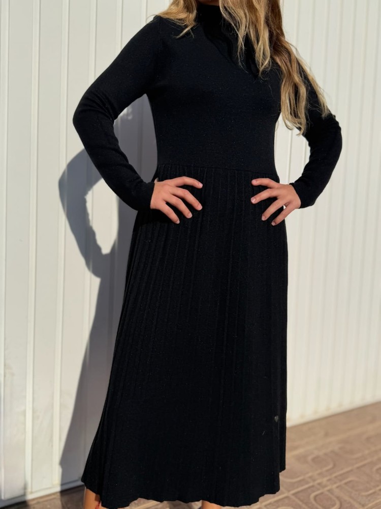 Vestido Punto Pliegues