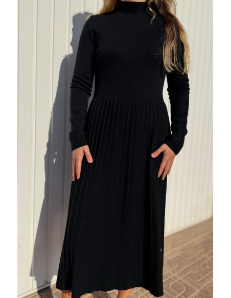 Vestido Punto Pliegues