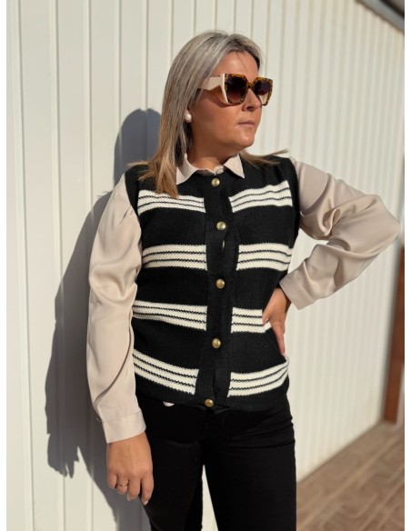 Chaleco Rayas