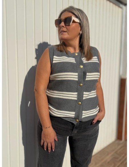 Chaleco Rayas
