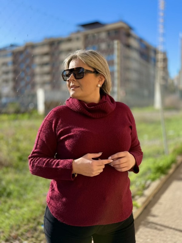 Jersey Cuello Granate 2