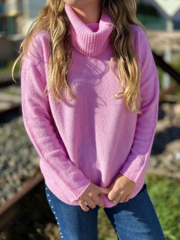 Jersey Cuello Rosa 2