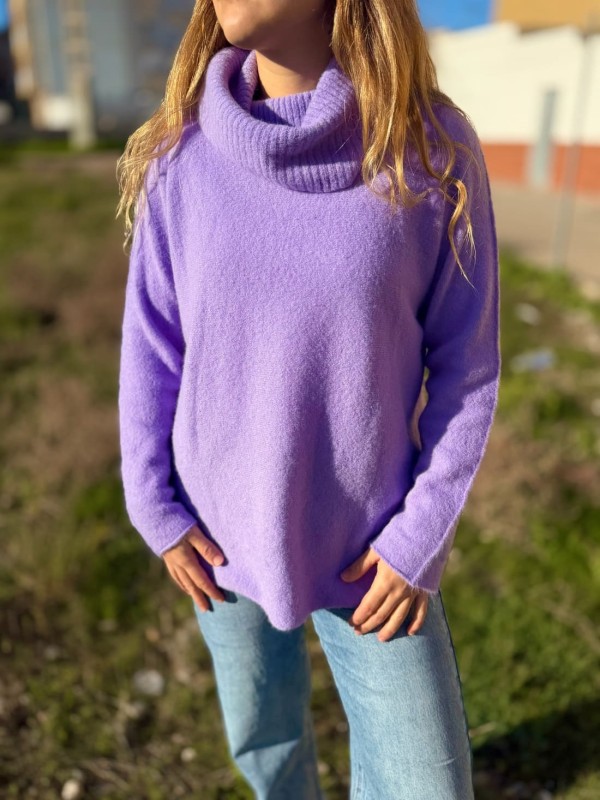 Jersey Cuello Malva