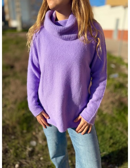 Jersey Cuello Malva