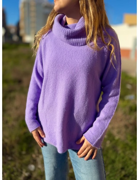 Jersey Cuello Malva