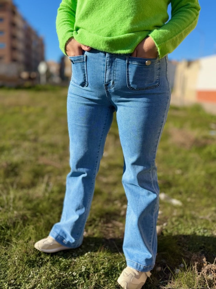 Pantalón Bolsillo Claro