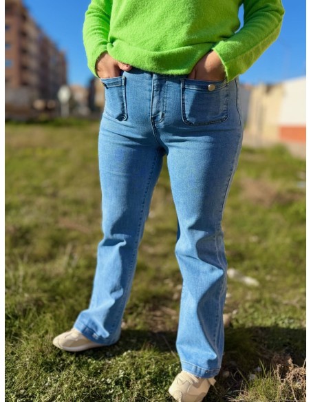 Pantalón Bolsillo Claro