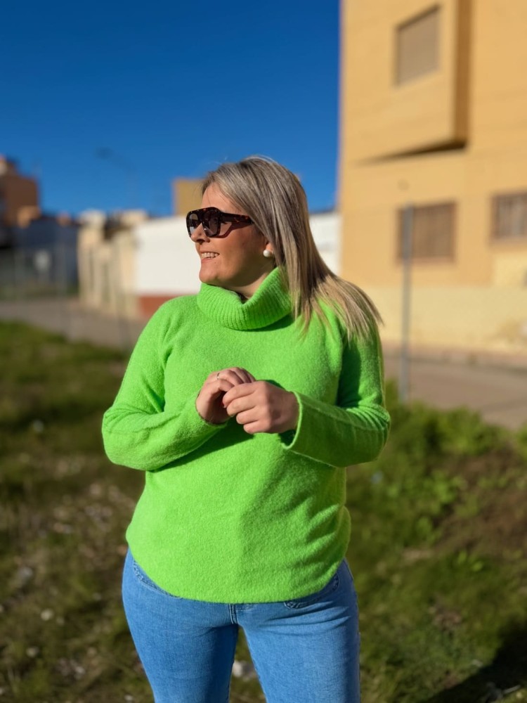 Jersey Cuello Verde