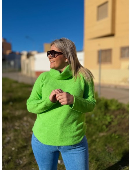 Jersey Cuello Verde