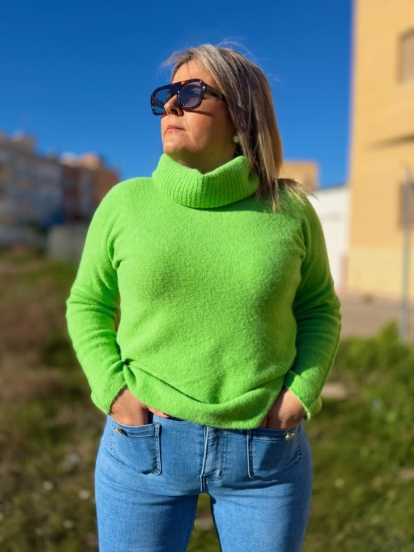 Jersey Cuello Verde