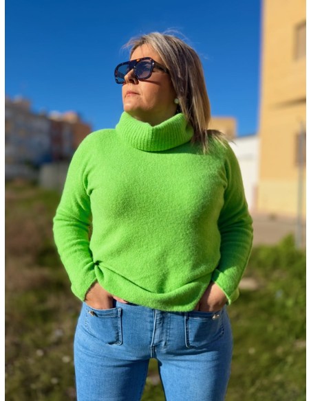 Jersey Cuello Verde