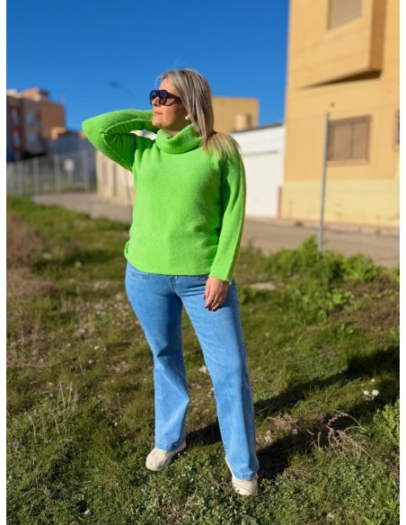 Jersey Cuello Verde