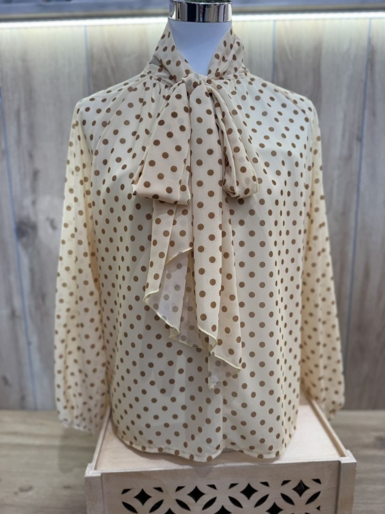 Camisa Lunares Lazada