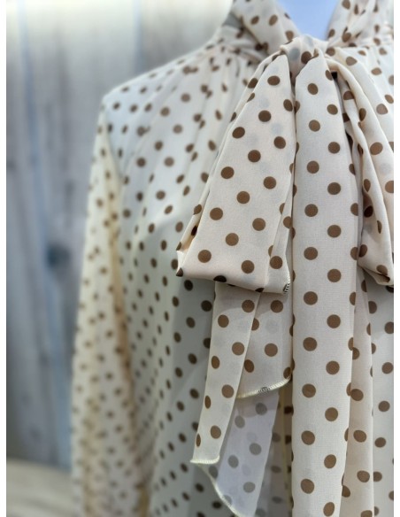 Camisa Lunares Lazada