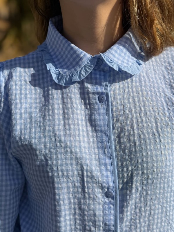 Camisa Vichy Volante 2