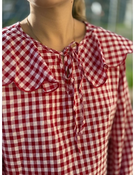 Camisa Vichy Cuello