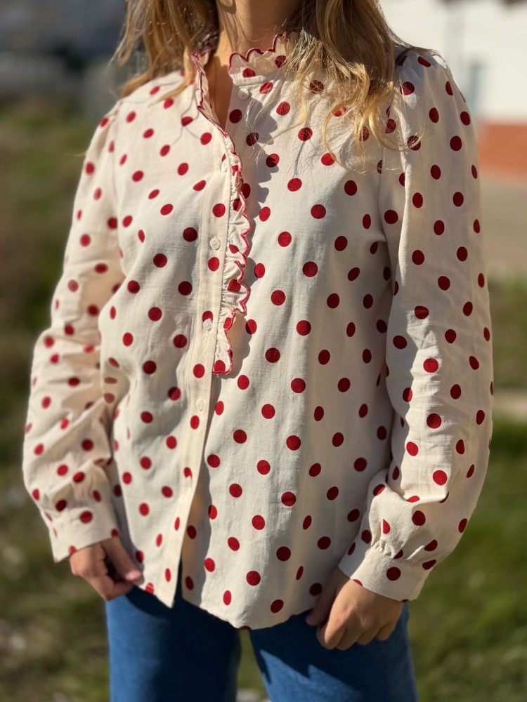 Camisa Lunares
