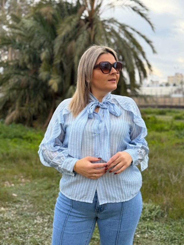 Camisa Volante Lazada 2