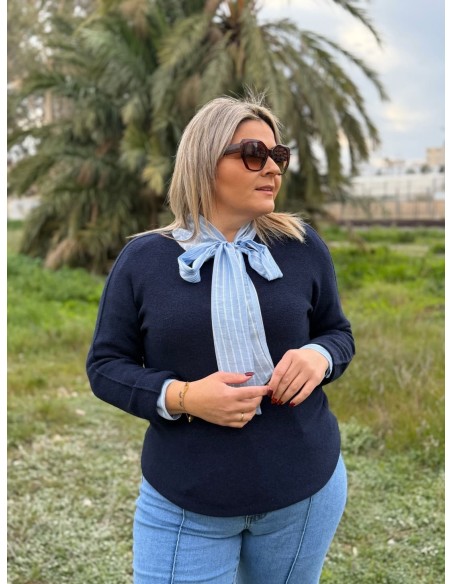 Jersey Cata Azul Marino