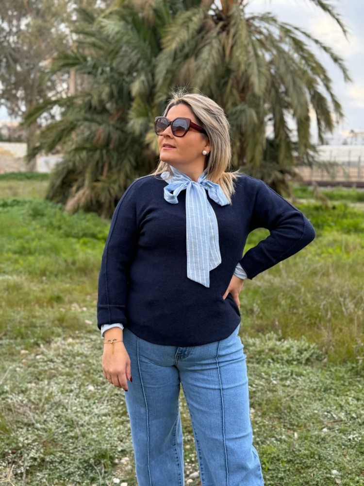 Jersey Cata Azul Marino