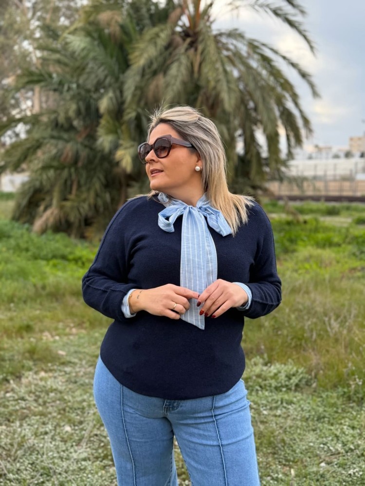 Jersey Cata Azul Marino