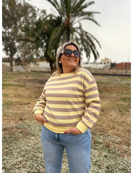 Sudadera Rayas Tirea